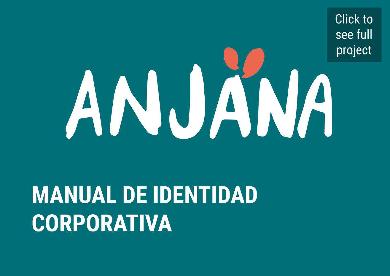 Corporate image development for the hypothetical &quot;Anjana&quot; restaurant, inspired by sustainable and ecological cuisine and the Cantabrian tradition. - Click to see the full project