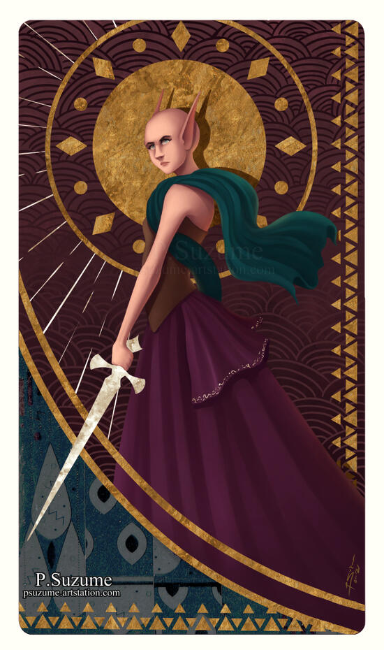 Warrior Card