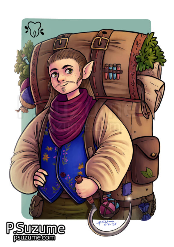 Halfling character design