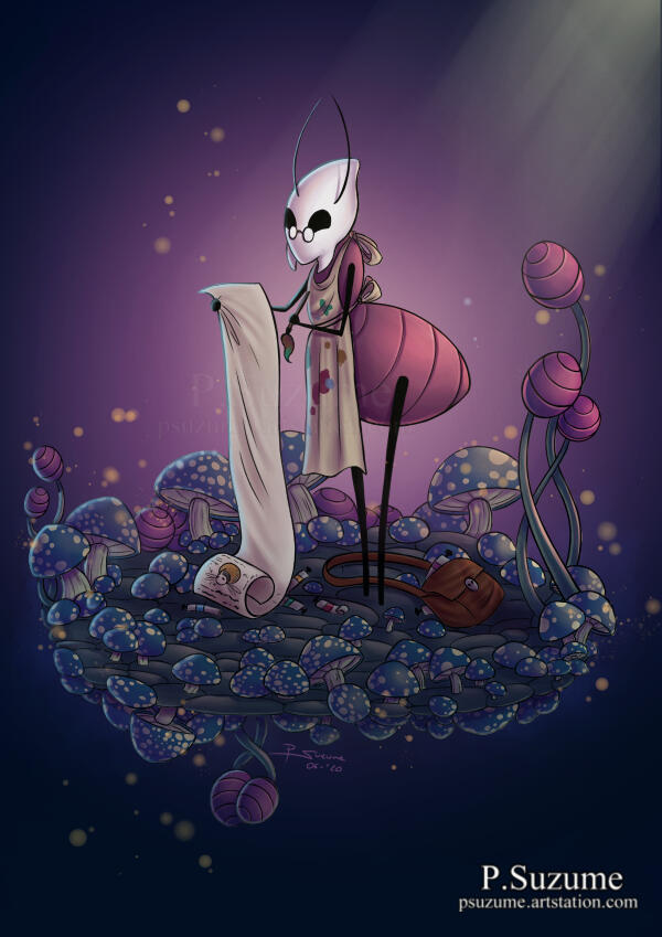 Hollow Knight inspired character for a private client