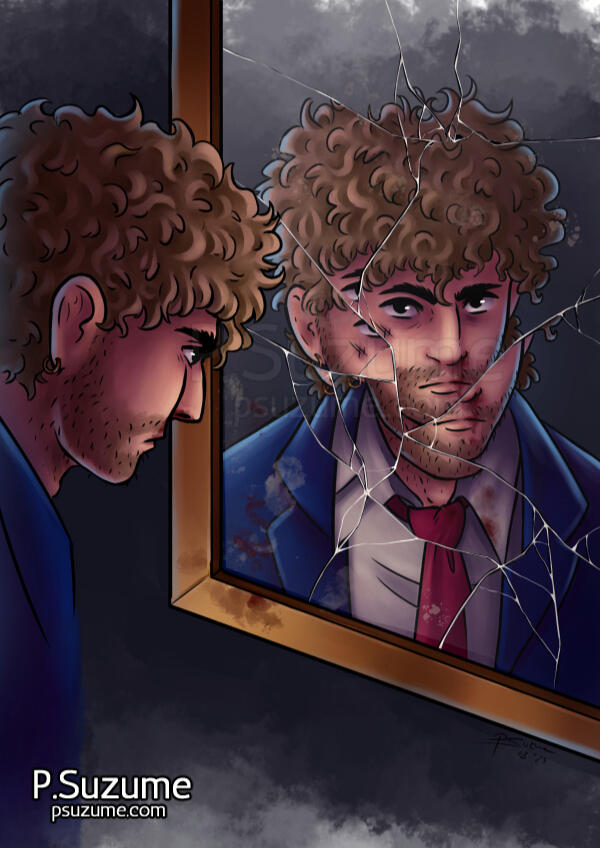 Parte Chunga Que Te Cagas, illustration for the project "Locrio PerdÃo"