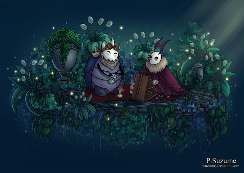 Hollow Knight inspired characters for a private client