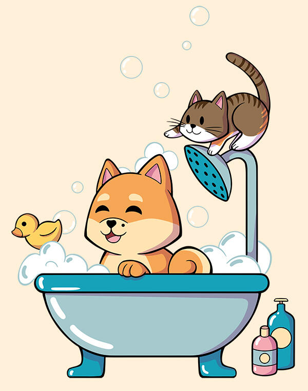 Drawing for inside decorations