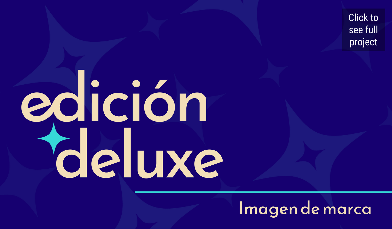 Edicion Deluxe branding - Click to see the full project