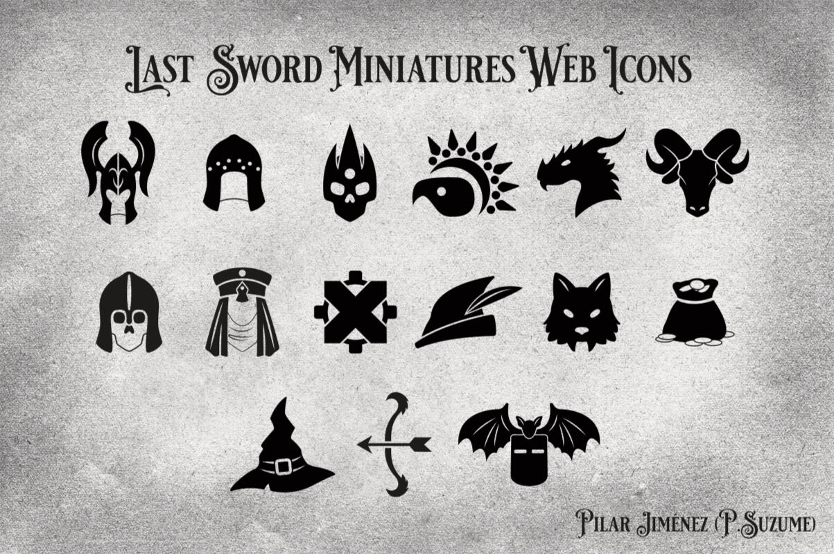 Last Sword Miniatures web icons
