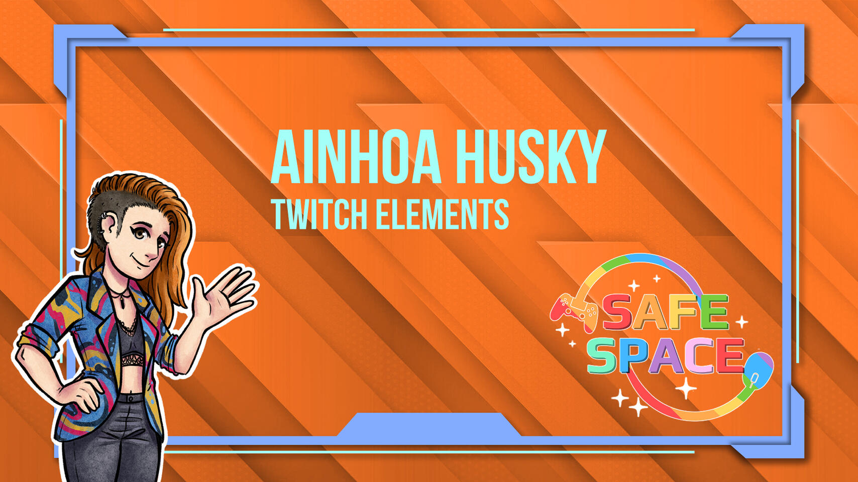 Ainhoa Husky Twitch Elements