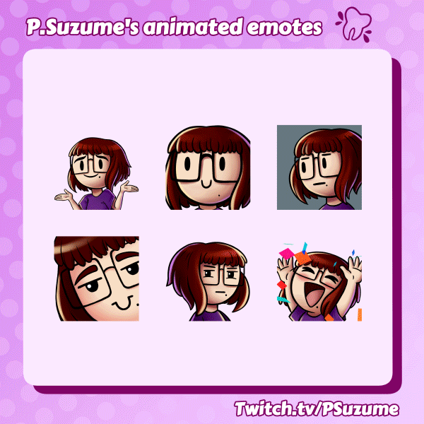 Animated emotes