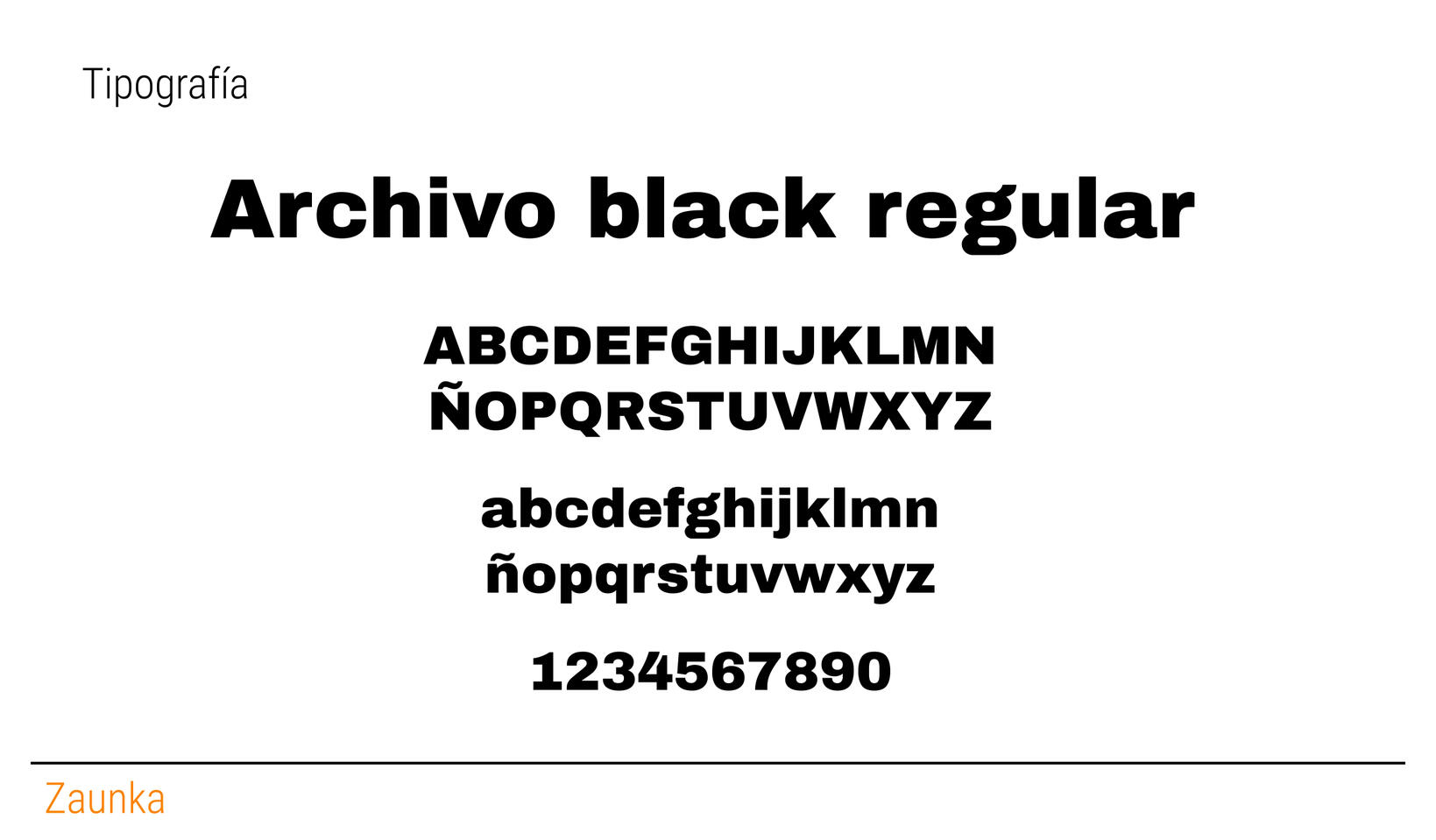 Logo font