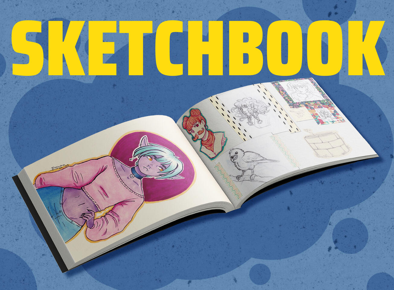 sketchbook pages